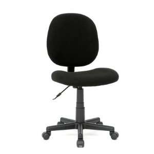  Gruga Seating Fabric Task Chair in Black: Office Products
