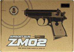 ZM02 G3 FULL METAL SPRING airsoft pistol 230 FPS James Bond  
