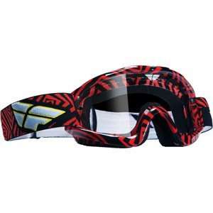  Fly Zone Goggles Red/Black 