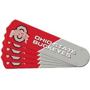  Ohio State Buckeyes 42 Ceiling Fan Blade Set