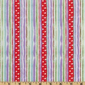  44 Wide Bear Necessities Stripes Multi Fabric By The 