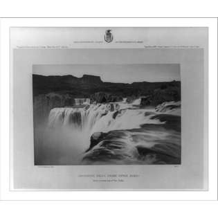 Library Images Historic Print (M): Shoshone Falls, Snake River, Idaho 