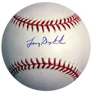  Lenny Dykstra Signed MLB Baseball
