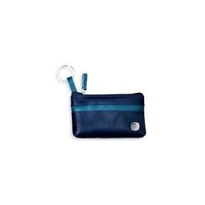   CROSS 1846 LEATHER COBALT/AEGEAN BLUE KEY RING POUCH: Office Products