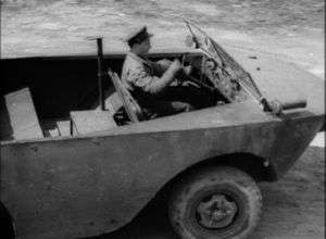 Sea Jeep World War II Army Amphibious Craft  