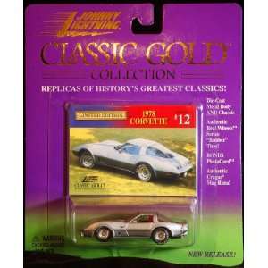  Johnny Lightning CLASSIC GOLD COLLECTION   1978 Corvette 