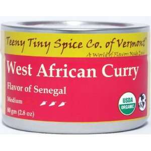 Teeny Tiny Spice Co of Vermont Organic West African Curry, 2.8 Oz