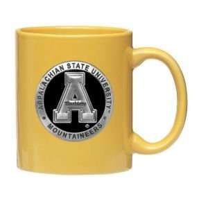  Appalachian State Mountaineers Yellow Coffee Mug: Sports 