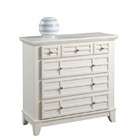 Home Styles Storage Chest with Four Drawers in White Finish
