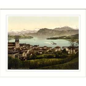   Alps Lucerne Switzerland, c. 1890s, (M) Library Image