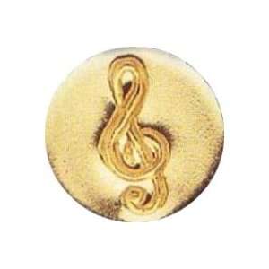  Treble Clef Sign Music Wax Seal Stamp   Brass Office 