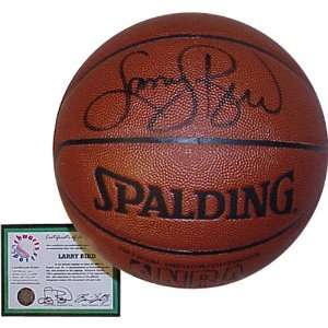  Boston Celtics Larry Bird Signed Basketball Sports 