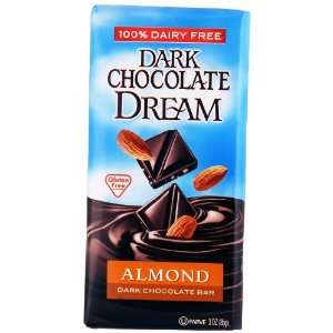 Dark Chocolate Dream Almond, 3 Ounce Packages (Pack of 12)  