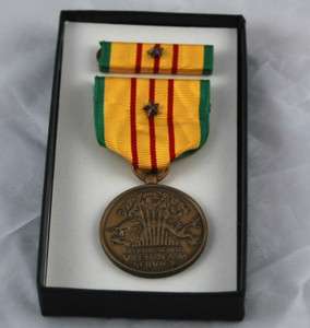 Vietnam Service Medal with 1 Campaign Star Dated 1969  