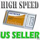   NETGEAR WG511 V2 WIRELESS G 54MBPS PCMCIA LAPTOP NOTEBOOK CARD  