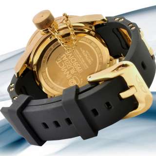   this adventurous russian diver timepiece jumps in with a round gold