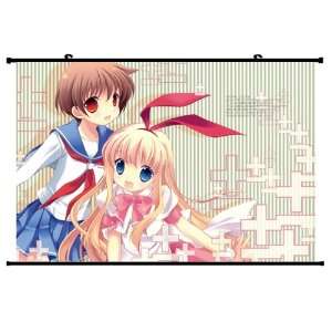 Saki Anime Wall Scroll Poster (35*24)support Customized  