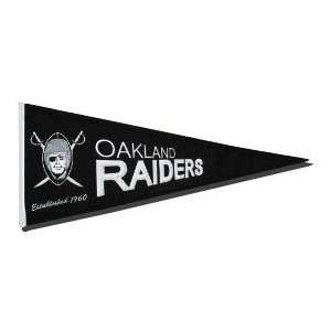  Oakland Raiders NFL Throwback Pennants: Sports & Outdoors