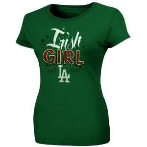   Dodgers Ladies The Green Way T Shirt   Green
