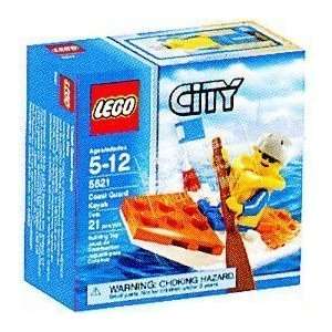  Lego City Set Mini Figure Coast Guard Kayak: Toys & Games