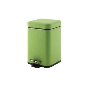  Gedy 2209 04 Square Green Waste Bin With Pedal 2209 04 