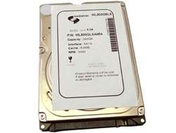 White Label 500GB 8MB Cache 5400RPM SATA Notebook Hard Drive w/1 Year 