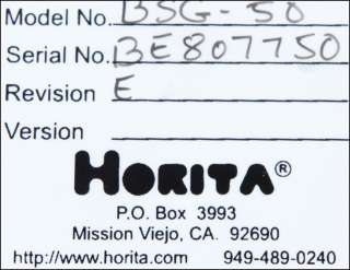 Horita BSG 50 BSG50 BSG 50 Black Burst Sync Generator  