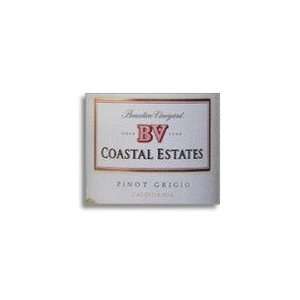  2010 Bv Coastal Estates Pinot Grigio 750ml Grocery 