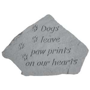   Memorial: Dogs Leave Paw Prints (with small paw prints): Pet Supplies