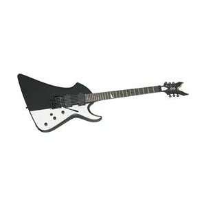   Electric Guitar Satin Black Aluminum Treatments Musical Instruments