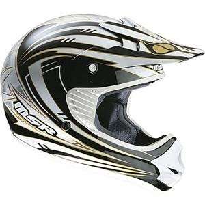   : MSR Racing Assault Static Helmet   X Large/Static Gold: Automotive