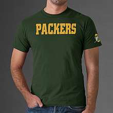 47 Brand Green Bay Packers Fieldhouse Team Color T Shirt    