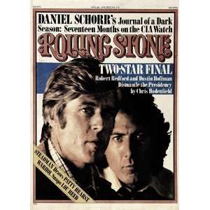  Robert Redford & Dustin Hoffman, 1976 Rolling Stone Cover 