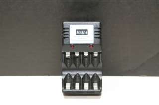 Maha AA/AAA Rechargeable Battery Charger   4 port Plug in  