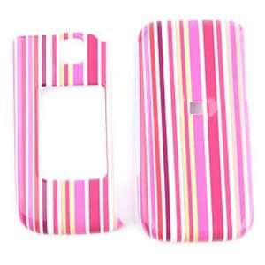  Samsung Alias 2 u750 Pink/Orange Stripes Hard Case/Cover 