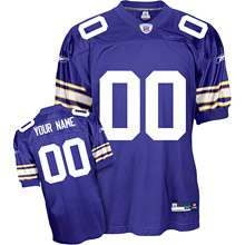 Reebok Minnesota Vikings Customized Authentic Alternate Jersey (48 56 