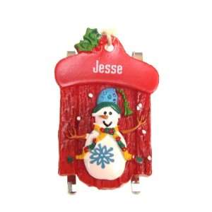  Ganz Personalized Jesse Christmas Ornament