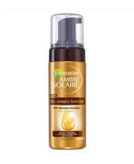 Ambre Solaire No Streaks Bronzer Self tanning Mousse 150ml   Boots