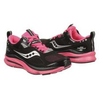 Athletics Saucony Womens Grid Profile Black/Pink Shoes 