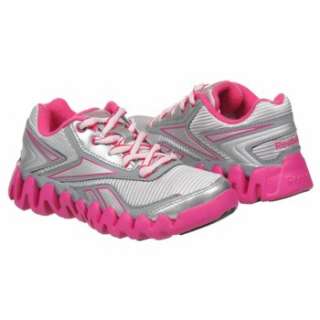 Athletics Reebok Kids ZigActivate Pre Grey/Pink/Silver/Gry Shoes 