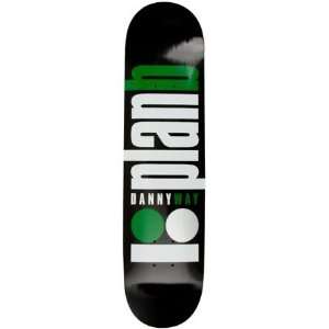 Plan B Danny Way Public Skateboard Deck   8 x 32  Sports 