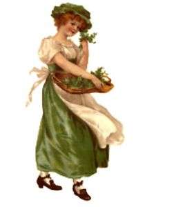 Irish Lass Lady Girl Woman Green Dress Select A Size Waterslide 