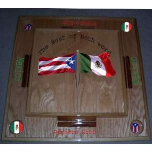 Puerto Rico & Mexico Domino Table 