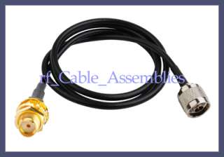 male to SMA female RF pigtail Cable RG58 wireless  