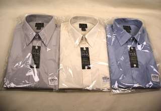 Jos A Bank Traveler Tailered 100% cotton no wrinkles dress shirt pick 