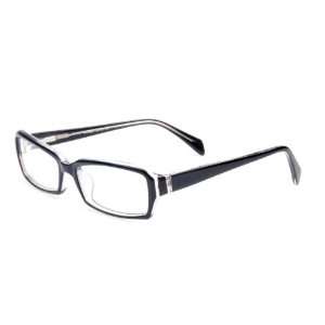  Bourges prescription eyeglasses (Black/Clear) Health 