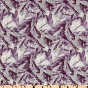  45 Wide Aristas Walk Abstract Motif Purple Fabric By 