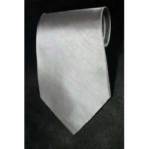  100% Silk Grey Color Neck Tie 