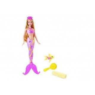  BARBIE Splash & Style Mermaid Doll with Dolphin: Toys 