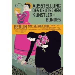  German Artist Exhibition 20x30 poster